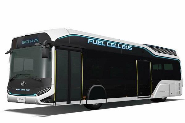 toyota developed fuel cell bus of the future