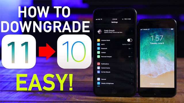 iOS 11 ''ਚ ਆ ਰਹੀ ਹੈ ਸਮੱਸਿਆ ਤਾਂ ਇਸ ਤਰ੍ਹਾਂ ਕਰੋ iOS 11 ਦੇ ਪੁਰਾਣੇ ਵਰਜ਼ਨ ''ਚ ਡਾਊਨਗ੍ਰੇਡ