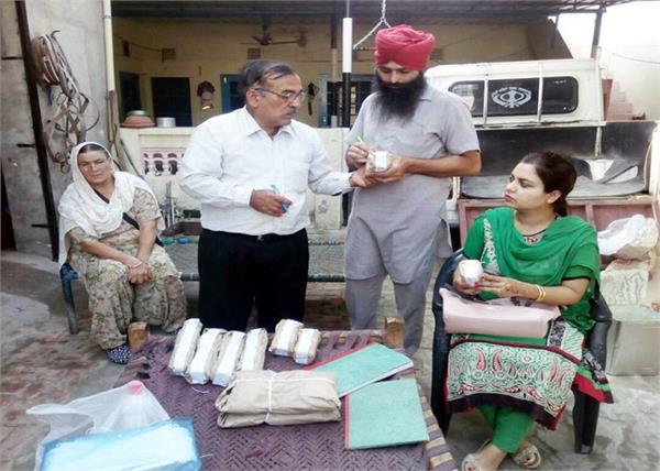 320 liters of milk and 9 kg of artificial ghee recovered