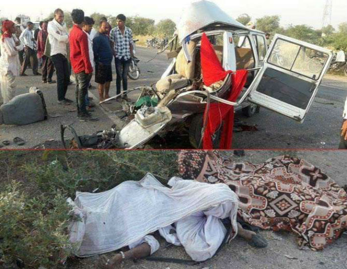 ਵੈਨ ਅਤੇ ਟਰੱਕ ਦੀ ਹੋਈ ਜ਼ਬਰਦਸਤ ਟੱਕਰ, ਇਕ ਹੀ ਪਰਿਵਾਰ ਦੇ 3 ਲੋਕਾਂ ਦੀ ਮੌਤ