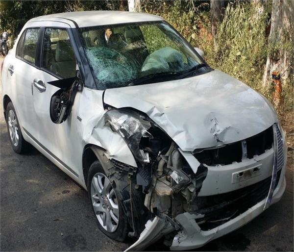 road accident man injured