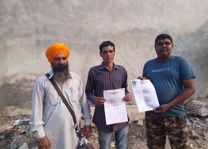 ਝੂਠਾ ਕੇਸ ਦਰਜ ਹੋਣ ''ਤੇ ਕਾਂਗਰਸੀ ਵਰਕਰਾਂ ਵੱਲੋਂ ਇਨਸਾਫ ਦੀ ਮੰਗ