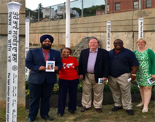 khalsa created a memorial in americ