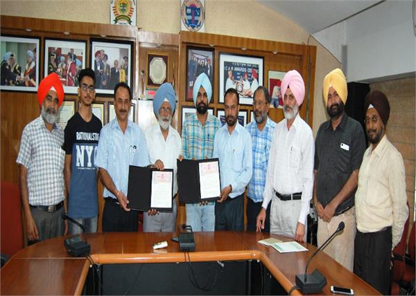 treaty with nabha company for maintenance of straw by pau