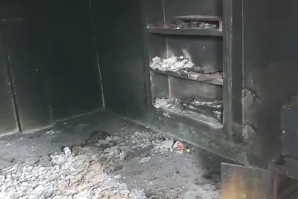 ram rahim  s naam charcha home fire