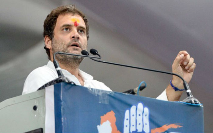 ਰਾਹੁਲ ਗਾਂਧੀ ਦਾ ਮੋਦੀ ''ਤੇ ਤੰਜ਼- GST ਦਾ ਮਤਲਬ,''ਗੱਬਰ ਸਿੰੰਘ ਟੈਕਸ''