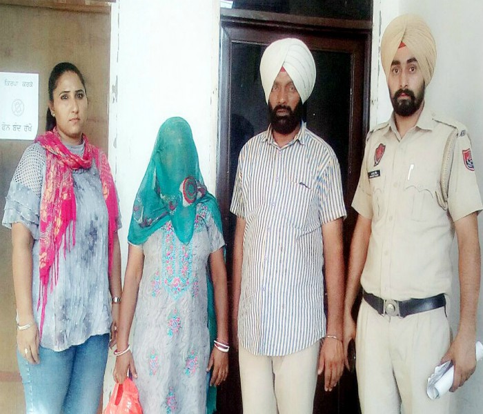 5 ਲੱਖ ਦੀ ਹੈਰੋਇਨ ਸਮੇਤ ਪੁਲਸ ਨੇ ਔਰਤ ਨੂੰ ਕੀਤਾ ਗ੍ਰਿਫਤਾਰ