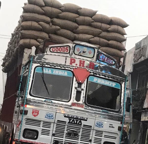 in spite of prohibition  private runway on the roads overloaded vehicles