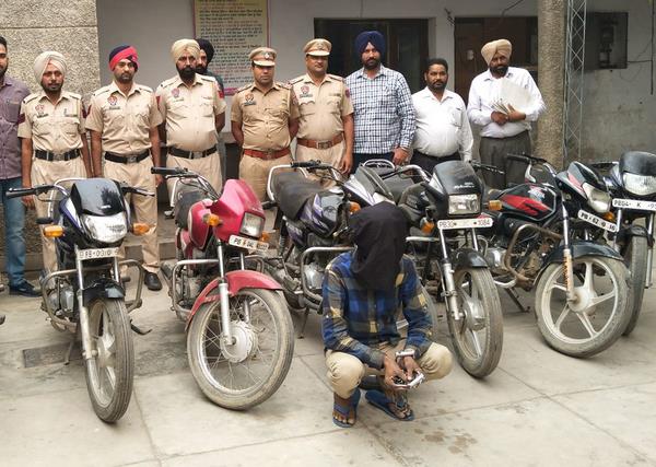 stolen motorcycles including control