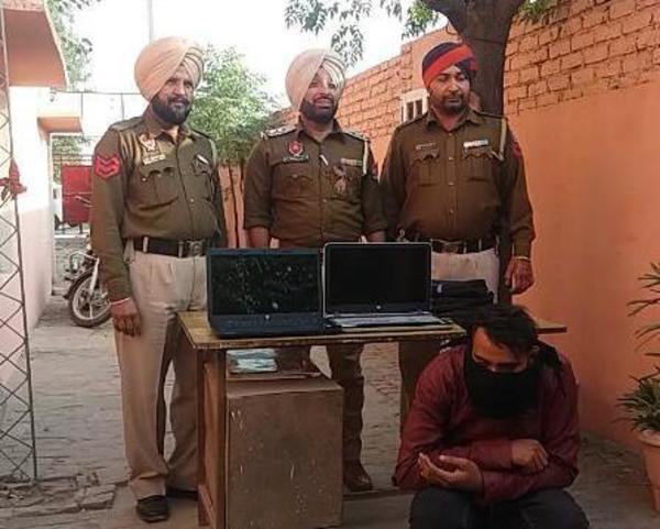 one arrested including stolen goods