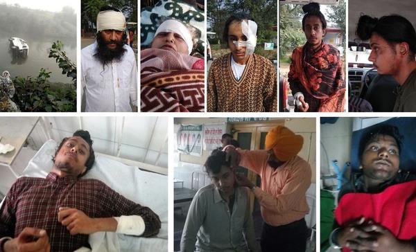 tampu traveler fell into a meadow due to fog  16 pilgrims injured