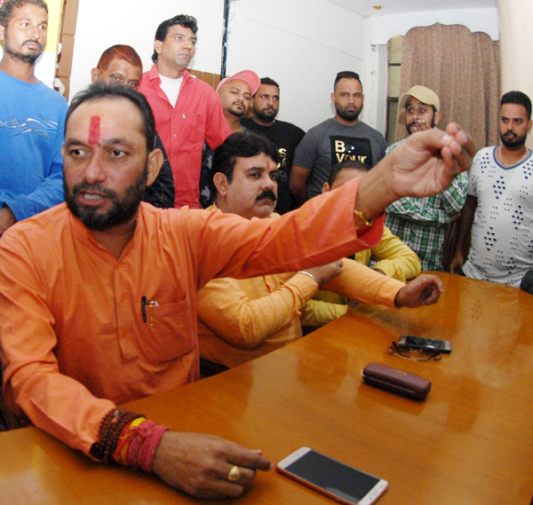 ਵਿਪਨ ਸ਼ਰਮਾ ਦੀ ਹੱਤਿਆ ਪਿੱਛੇ ਅੱਤਵਾਦੀ ਸੰਗਠਨ : ਪਵਨ ਗੁਪਤਾ