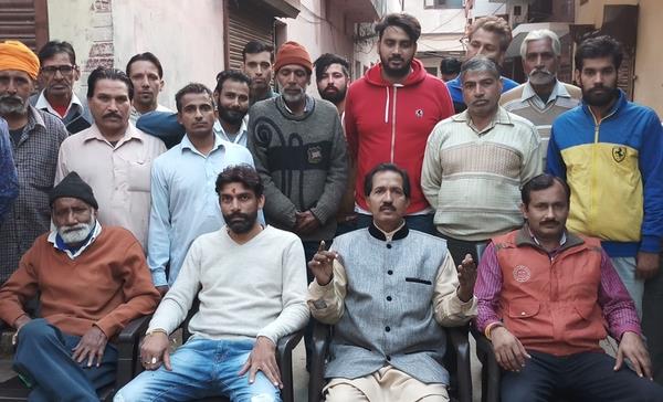 the protesters against the administration of hindu activists attacked