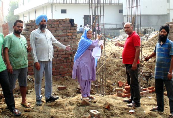 the elder widow had to take out the property to save her estate