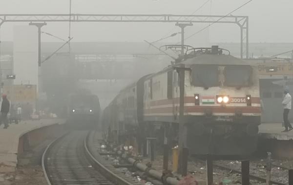 passengers get disturbed due to slow movement of trains