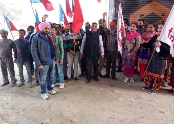protests against the government and the punjab police