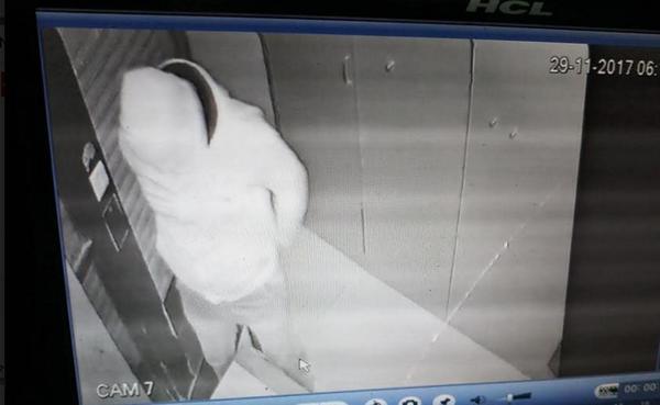 from thieves a t  m  try to rob