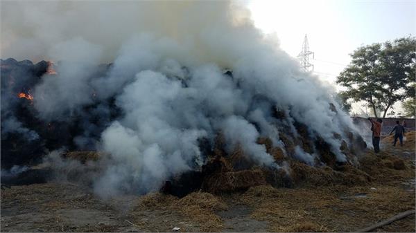fire in factory