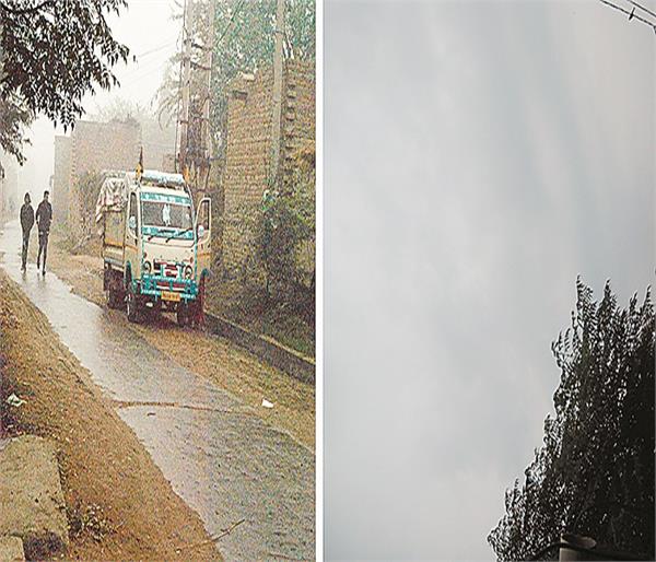 rain and fog increased farmers   problems