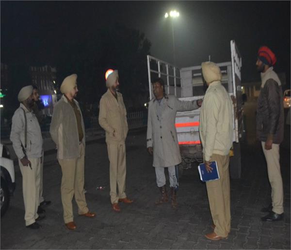 commissionerate police checking campaign