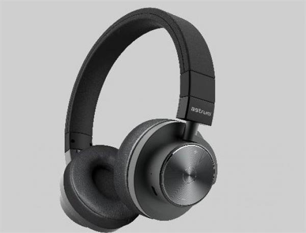 astrum india launched a foldable bluetooth ht600 leather headset