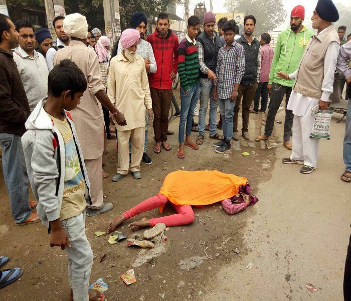 ਤੇਜ ਰਫਤਾਰ ਟਰੈਕਟਰ-ਟਰਾਲੀ ਦੇ ਮਾਰੀ ਮੋਟਰਸਾਈਕਲ ਨੂੰ ਟੱਕਰ, ਲੜਕੀ ਦੀ ਮੌਤ