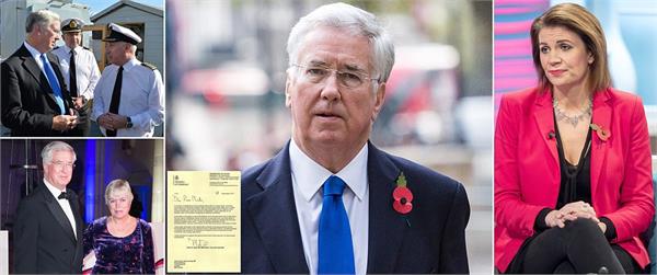 britain  s defense minister resigns for mistreating woman journalist wrongly