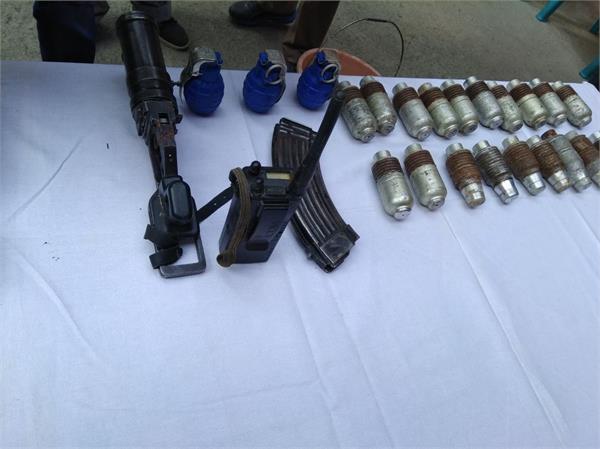 militant hideout busted in ganderbal