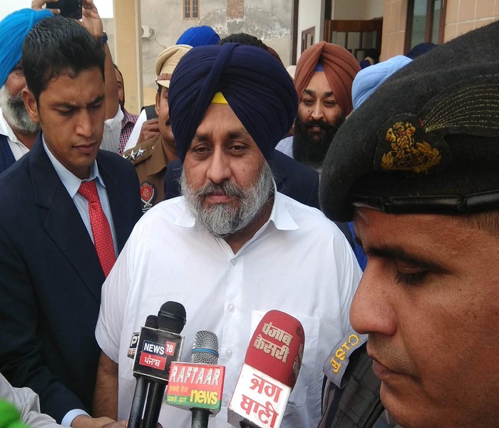 ਕਾਂਗਰਸ ਸਰਕਾਰ ਸਿਰਫ਼ ਗੱਲਾਂ ਕਰਨ ਵਾਲਿਆਂ ਦੀ ਸਰਕਾਰ - ਸੁਖਬੀਰ ਸਿੰਘ ਬਾਦਲ