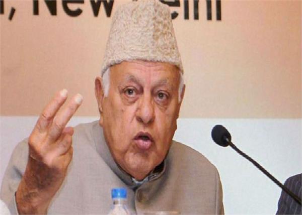 chief farooq criticised centre on communalism