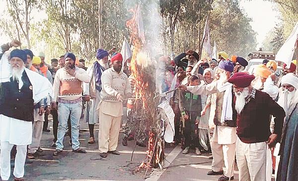 kisan sangharsh committee blasts punjab government  s image
