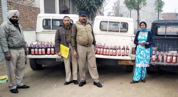 128 bottles of illegal liquor recovered