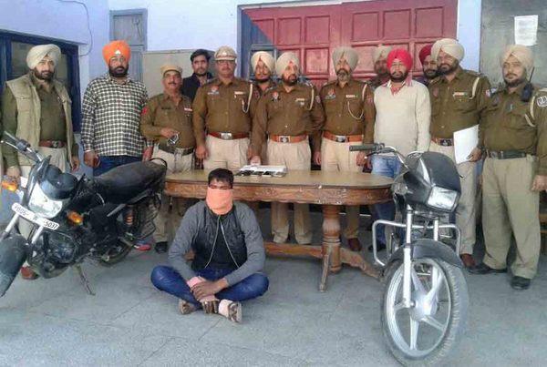motorcycle theft and robbery accused arrested