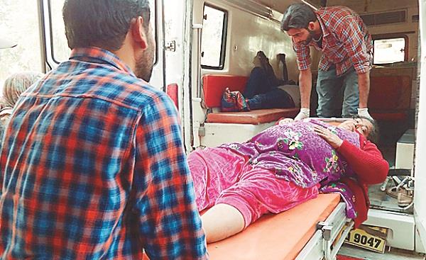 mother and son injured in road accidents