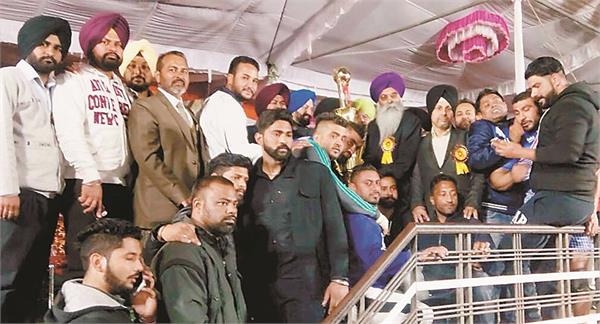 finished with the 25th and 4th rose gold kabaddi cup