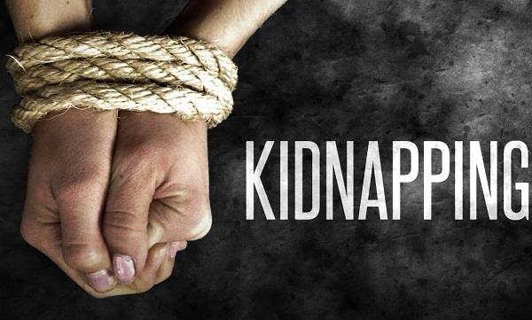 registered against a young man for kidnapping