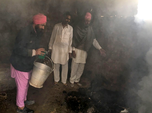 ਸ਼ਾਰਟ-ਸਰਕਟ ਕਾਰਨ ਘਰ ਨੂੰ ਲੱਗੀ ਅੱਗ