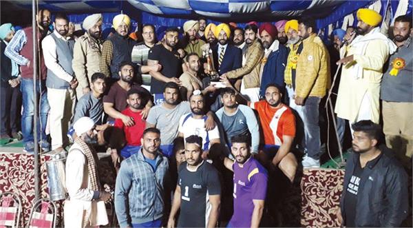 sant isar singh academy  rara sahib wins mandod kabaddi cup