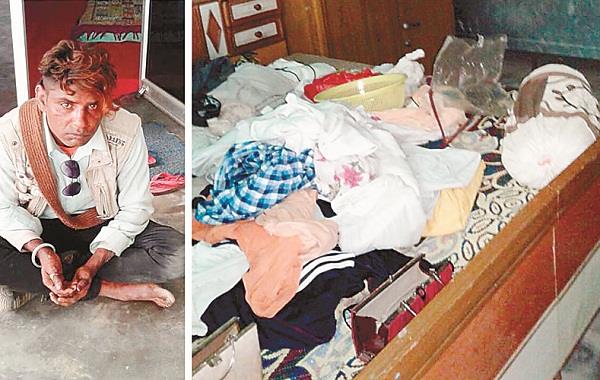 theft on the holy place  the thieves control