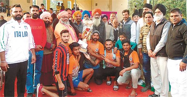 mahigarwal won the 16th annual rural football tournament
