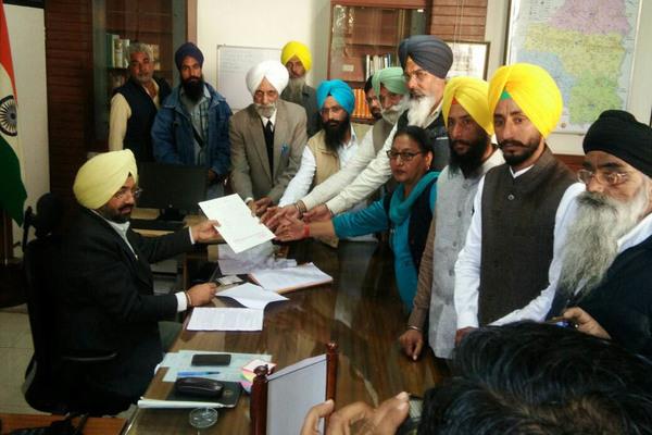 aam aadmi party delegation said submitted to them