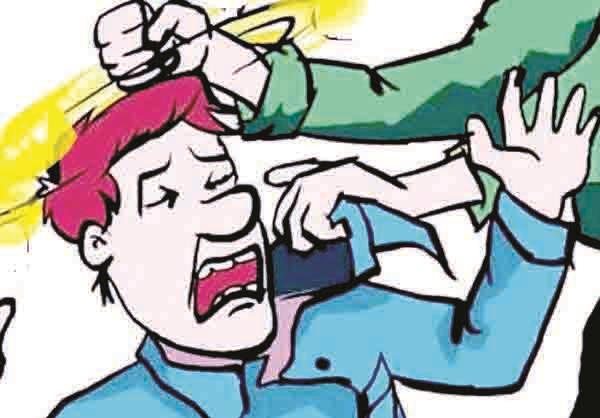 barked in front of the police  brick and mortar remains