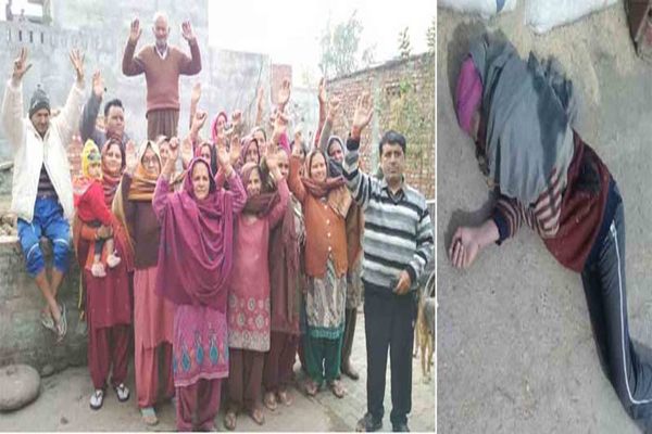 ਲੋਕਾਂ ਨੇ ਨਾਜਾਇਜ਼ ਸ਼ਰਾਬ ਦੀ ਵਿਕਰੀ ਖਿਲਾਫ ਕੱਢੀ ਭੜਾਸ