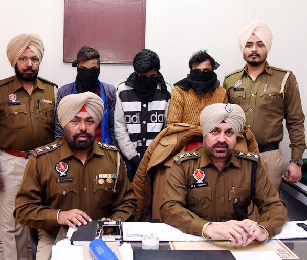 ਹੌਜ਼ਰੀ ਦਾ ਮਾਲ ਚੋਰੀ ਕਰਨ ਵਾਲੇ ਗਿਰੋਹ ਦਾ ਭਾਂਡਾ ਭੱਜਾ, 3 ਮੈਂਬਰ ਕਾਬੂ