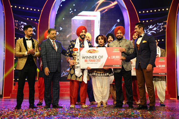 ਪਟਿਆਲਾ ਦੇ ਗੱਭਰੂ ਹਰਪਵਿਤ ਸਿੰਘ ਦੇ ਸਿਰ ਸਜਿਆ ਮਿਸਟਰ ਪੰਜਾਬ-2017 ਦਾ ਤਾਜ