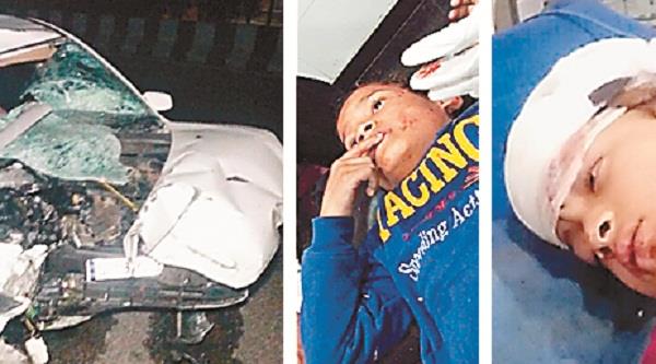 d  i g have yes  the security guard  s vehicle exploded in the truck