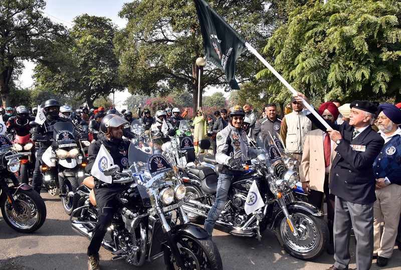 ਬਰੇਵਹਾਰਟਜ਼ ਬਾਈਕ ਰਾਈਡ ਨਾਲ ਕੀਤਾ ਫੌਜ ਦੇ ਜਾਂਬਾਜ਼ ਜਵਾਨਾਂ ਨੂੰ ਸਲਾਮ