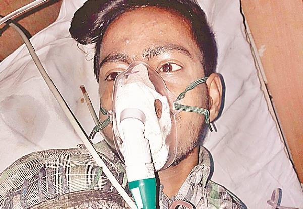 distraction of poisonous substance