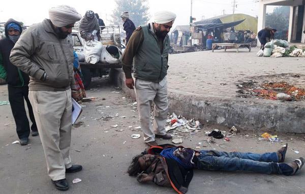 death of a young man in dubious condition