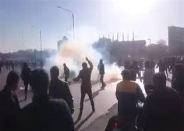 iran street protests intensify amid reports of two deaths